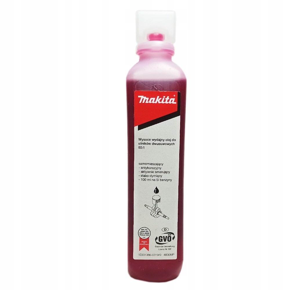 

Makita Olej Do Mieszanki Piły 100ml Czerwony