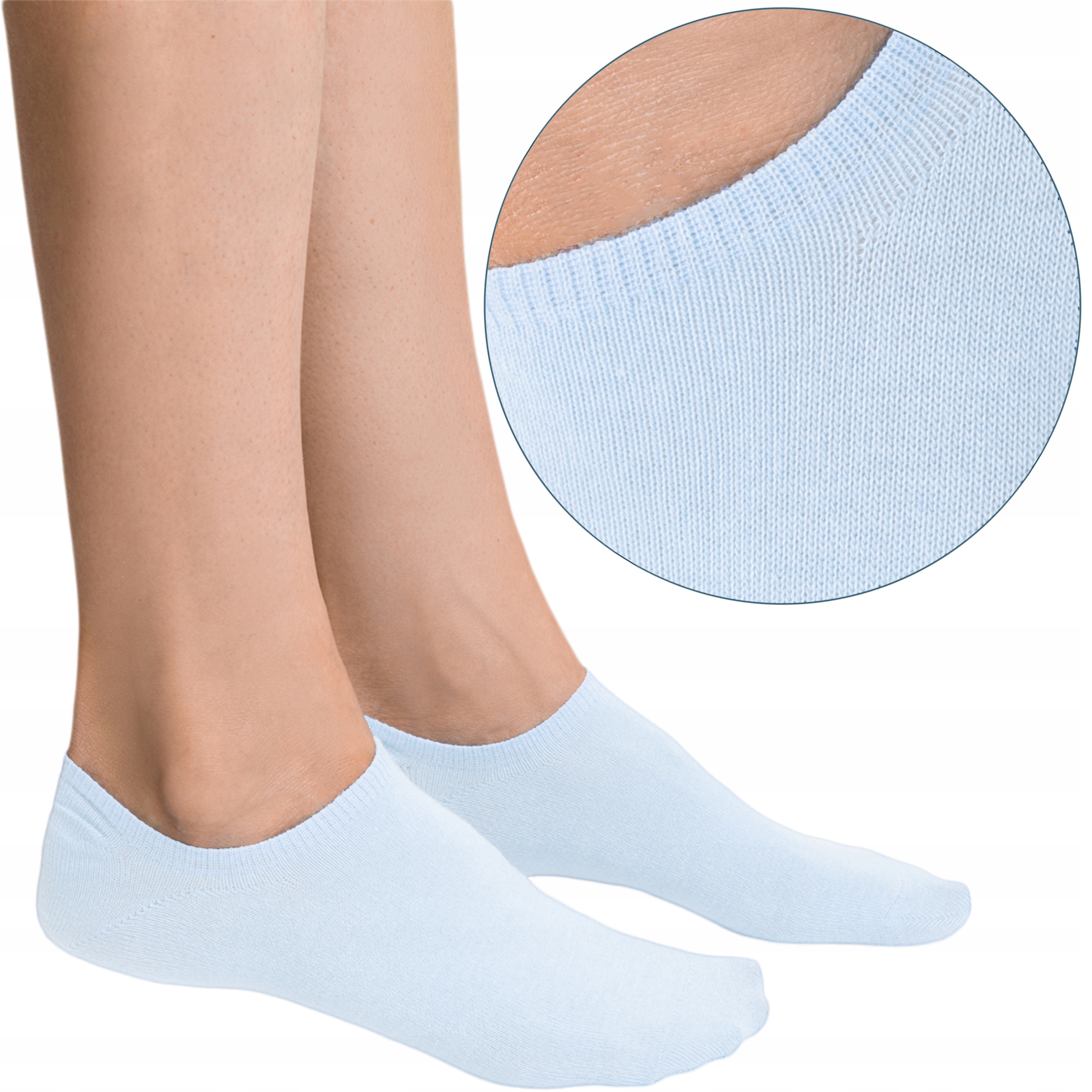 

Steven 073 Bawełniane Stopki Męskie Biały 41-43