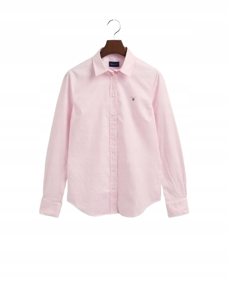 Gant Dámská Košile Růžová S Vyšívaným Logem 40 Nmg