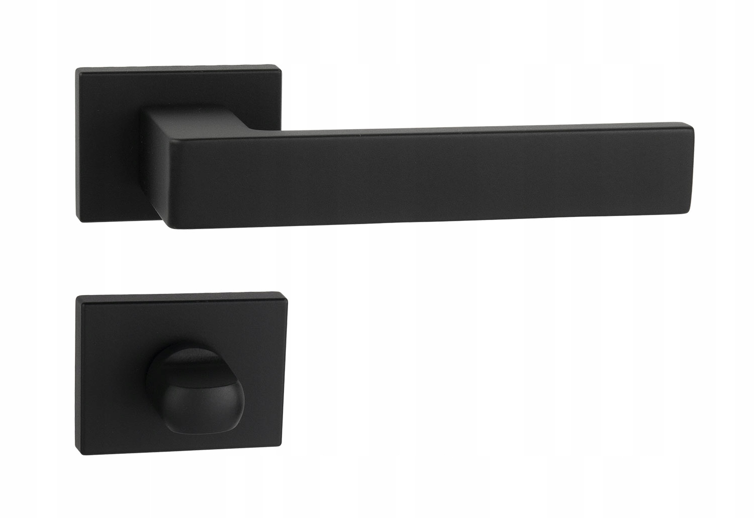 italská klika Spigola MI černá matná Wc rozety