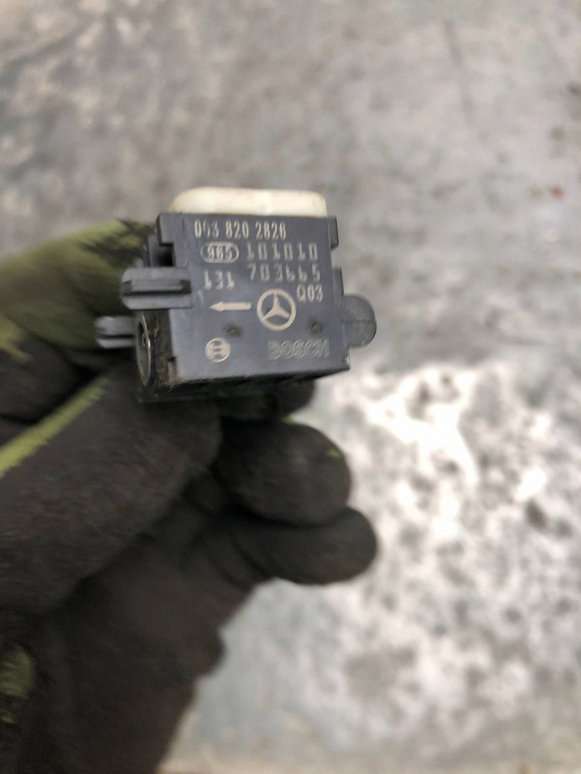 Crashsensor Drucksensor MERCEDES ML W164 0038202826