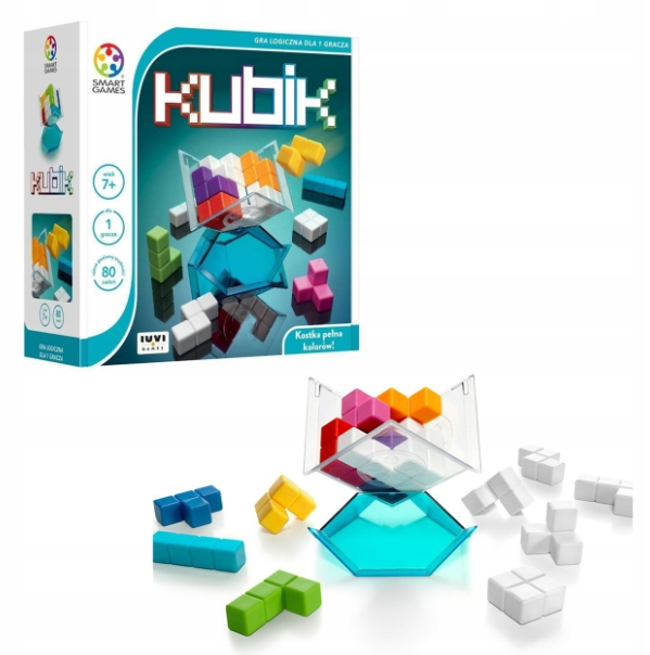Gra Logiczna Smart Games Kubik (pl) Iuvi Games Łamigłówka Dla Dzieci 7+