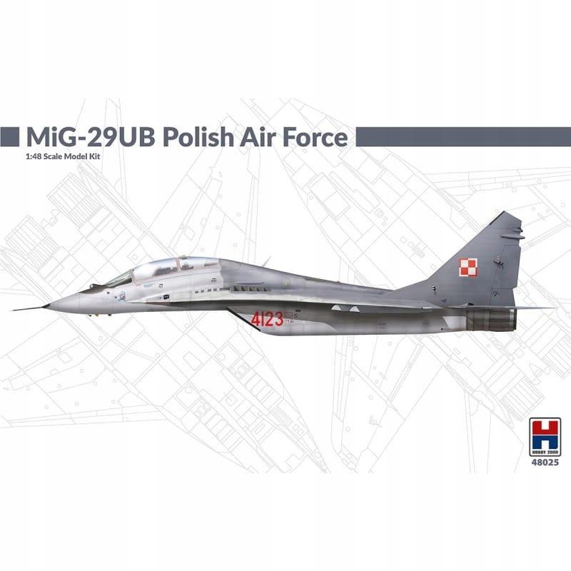 Hobby 2000 48025 MiG-29UB Polské letectvo 1/48