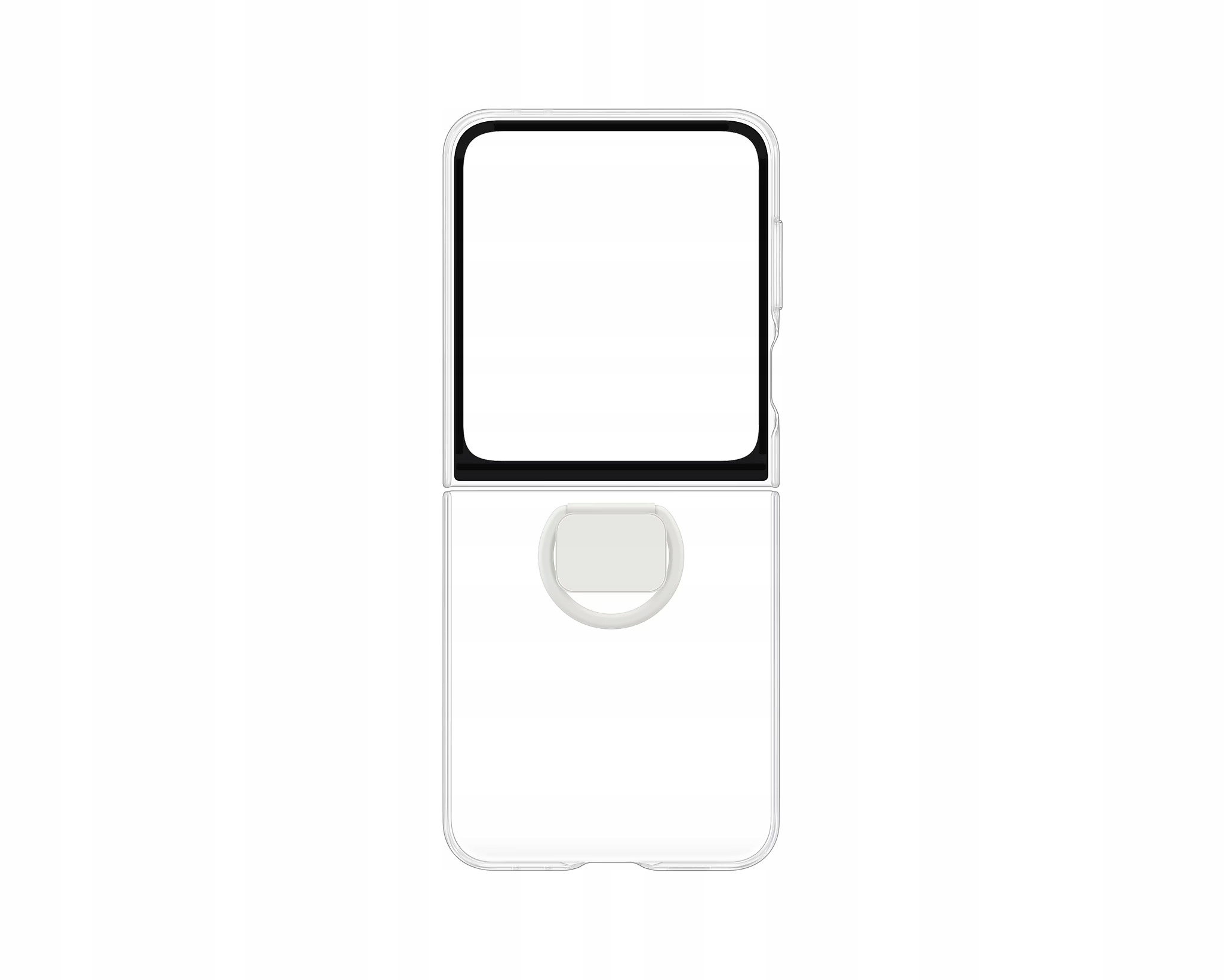 Samsung Priehľadný zadný kryt pre Flip 6 Transparent EF-QF741CTEGWW