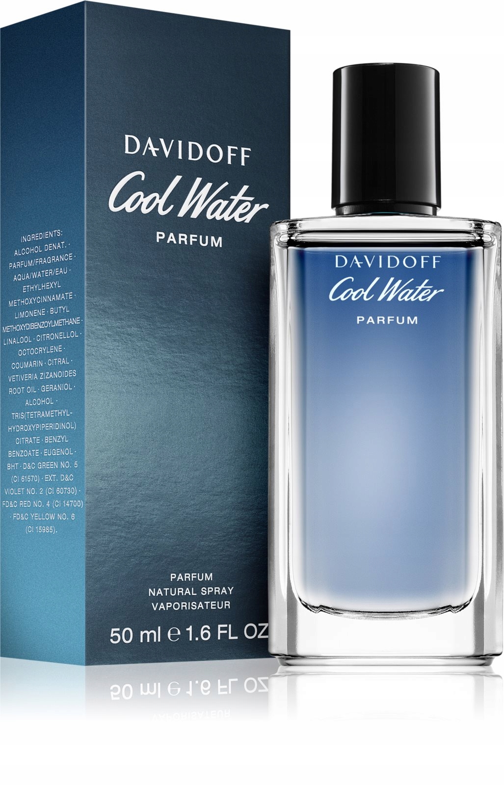 Davidoff Cool Water Parfum 50ml Perfumy Dla Mężczyzn Zapach Męski Dla Niego