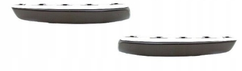 PPG99024L - PEUGEOT 407 04-ЛІВА НАКЛАДКА БАМПЕРА ХРОМОВАНА СМУГА