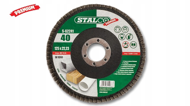 

Stalco Tarcza listkowa 125GR.100 Alotex S-62250