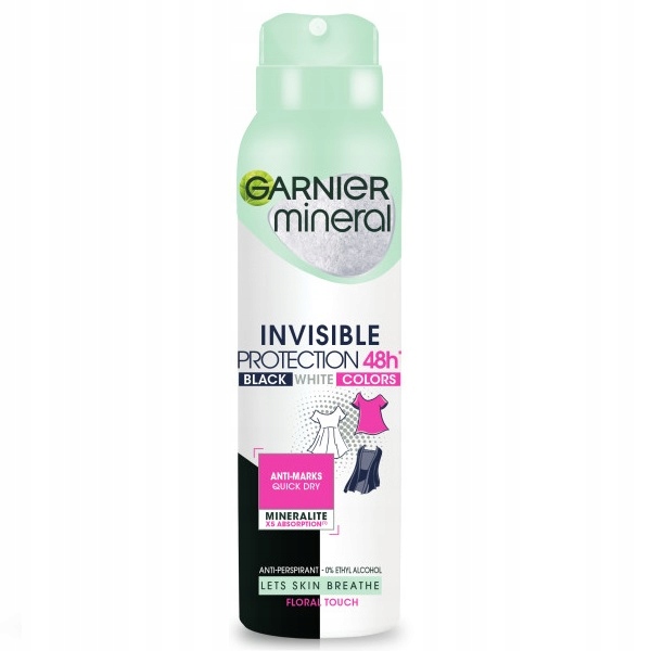 

Garnier Mineral Invisible antyperspirant spray