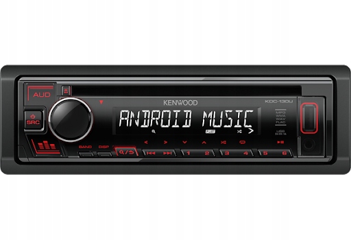 RADIO SAMOCHODOWE KENWOOD KDC-130UR CD MP3 FLAC Marka Kenwood