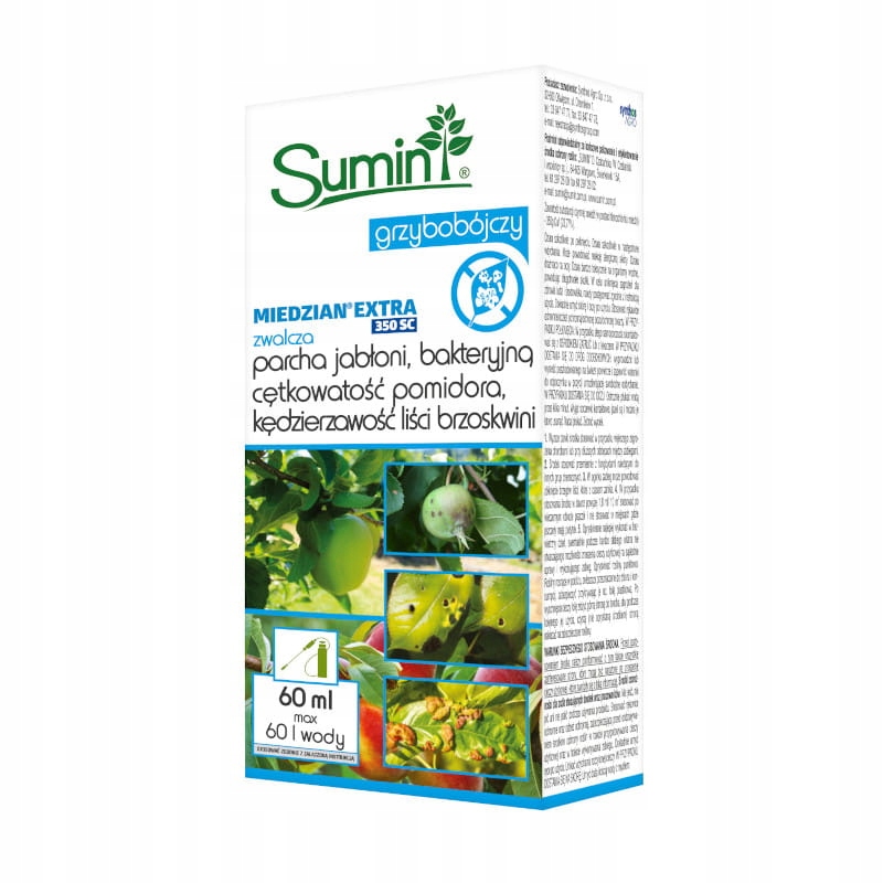 

Miedzian Extra 350 Sc na choroby 60 ml Sumin