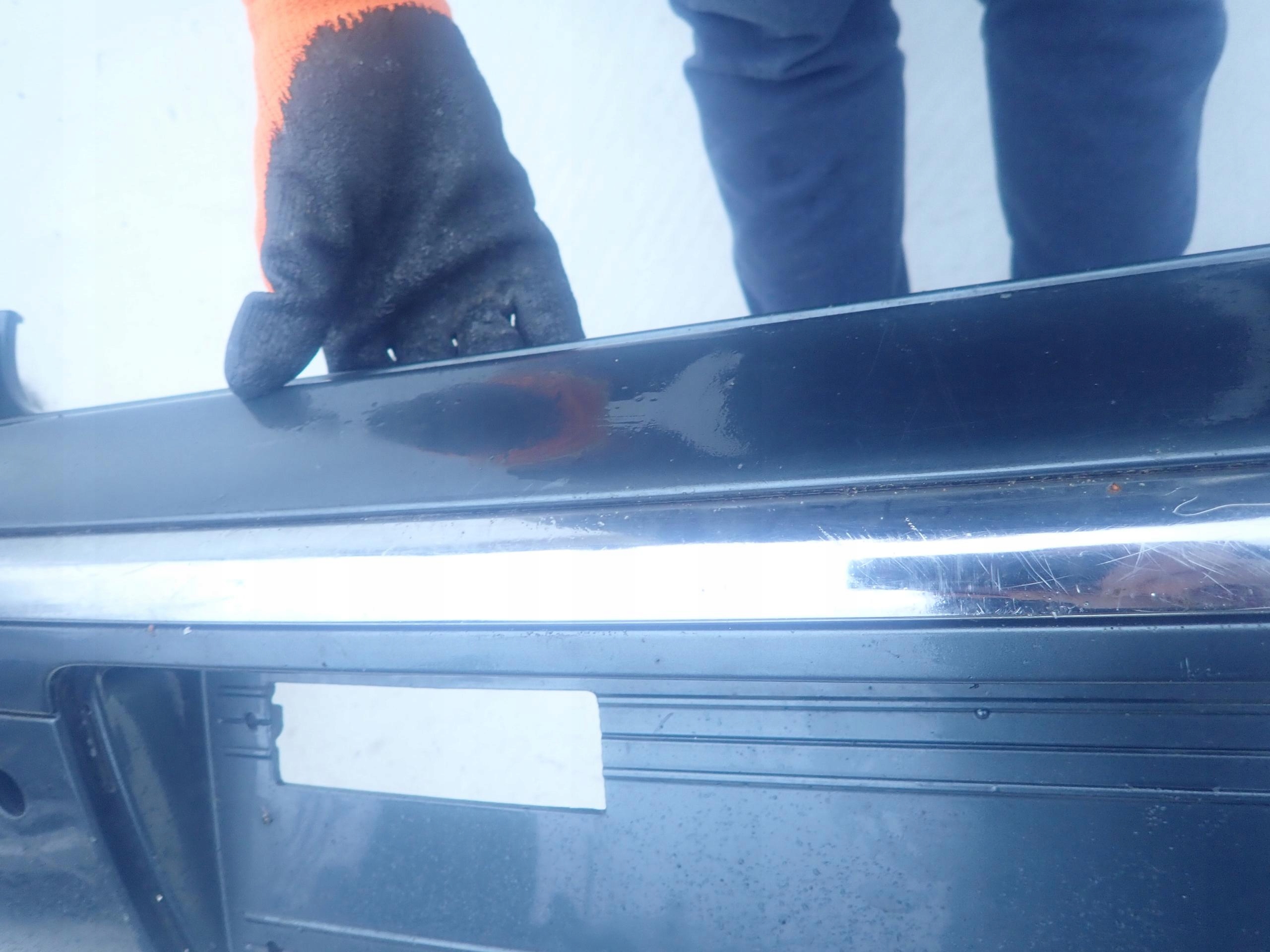 VW PHAETON 02-10 bumper rear part rear PDC