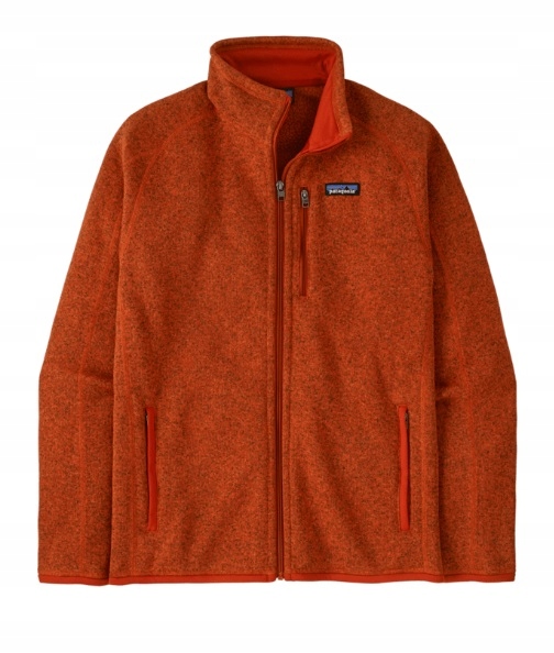Polar Męski Patagonia Better Sweater Jkt coal orange L