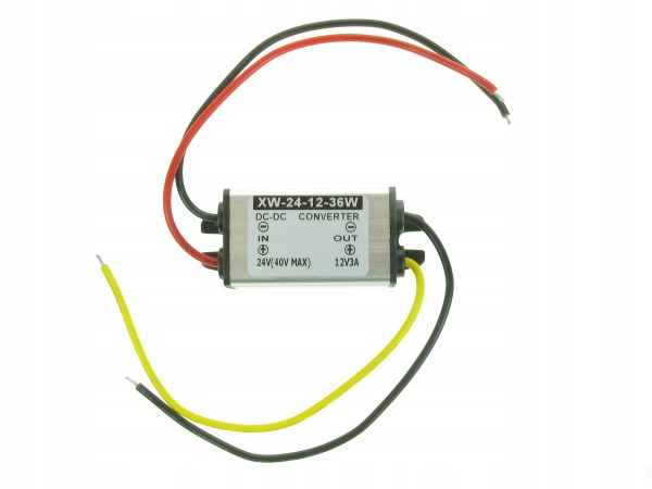 

Nvox Przetwornica reduktor napięcia 3A 24V-12V 36W