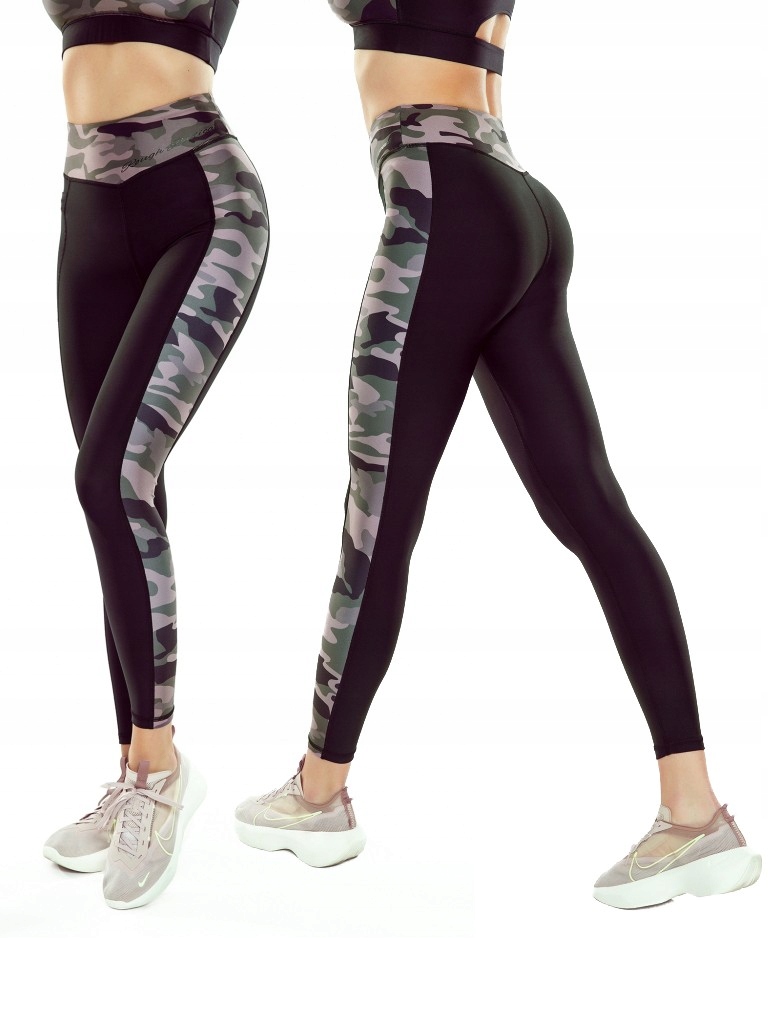 Legíny dámské sportovní fitness kalhoty Xs