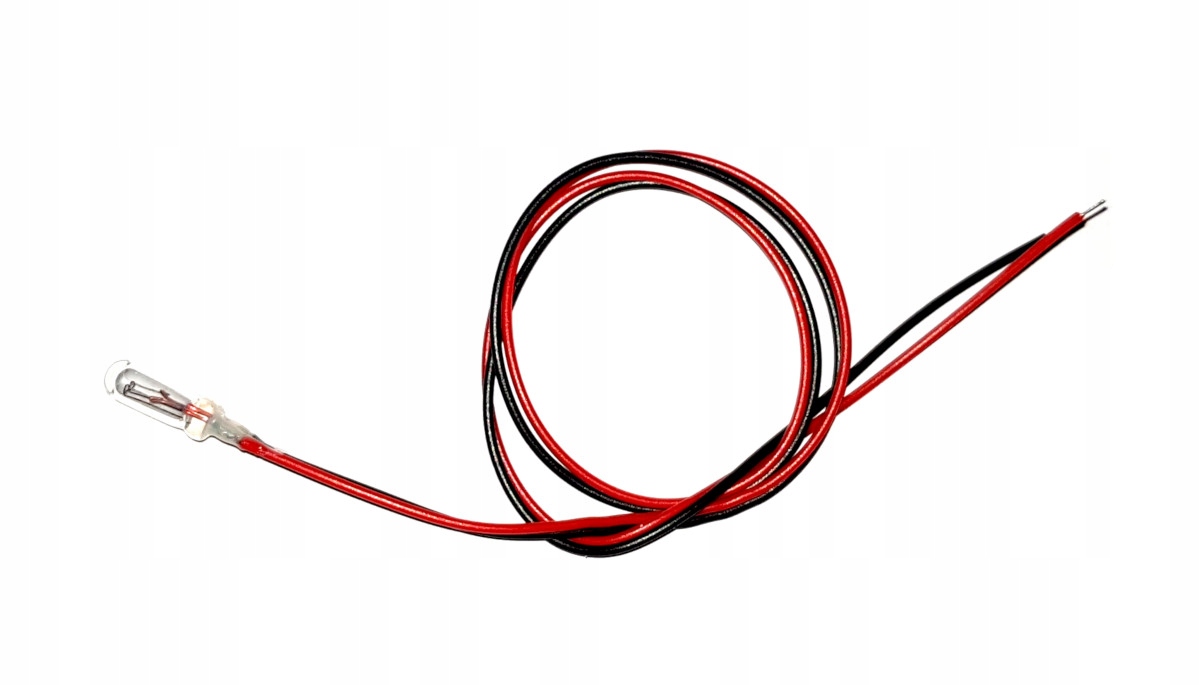 

Żarówka 14V 80mA 0,08A 1,12W śr.4mm przewody
