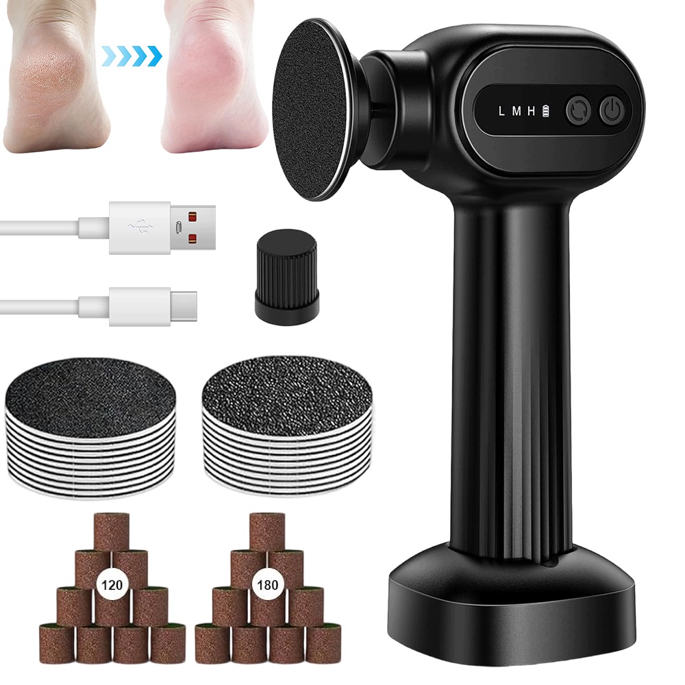 Pilník na paty a chodidla Bruska na Usb válečky