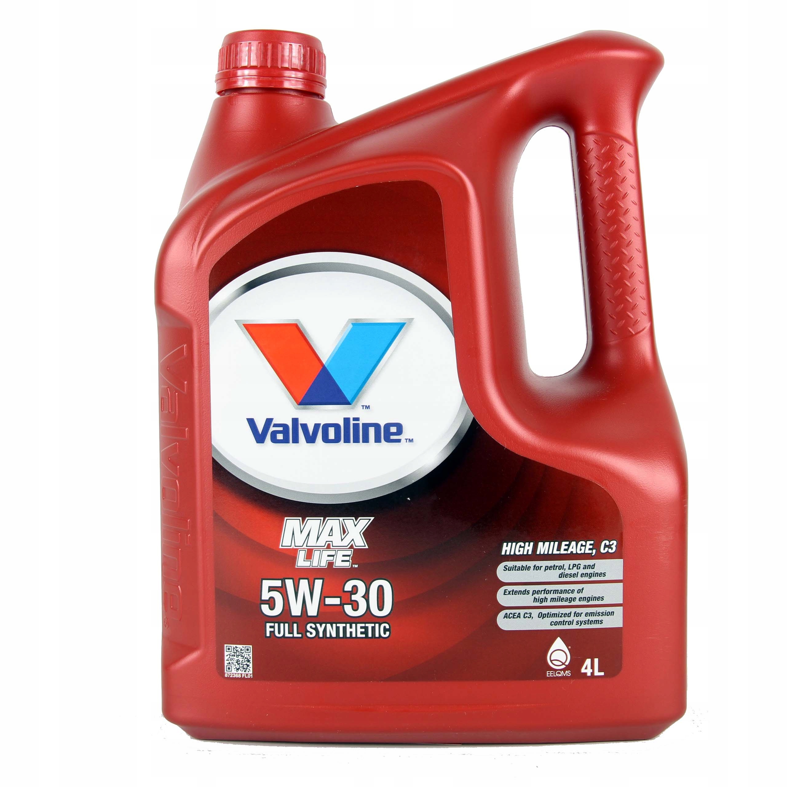 

Olej Valvoline 5W-30 C3 Maxlife 4L