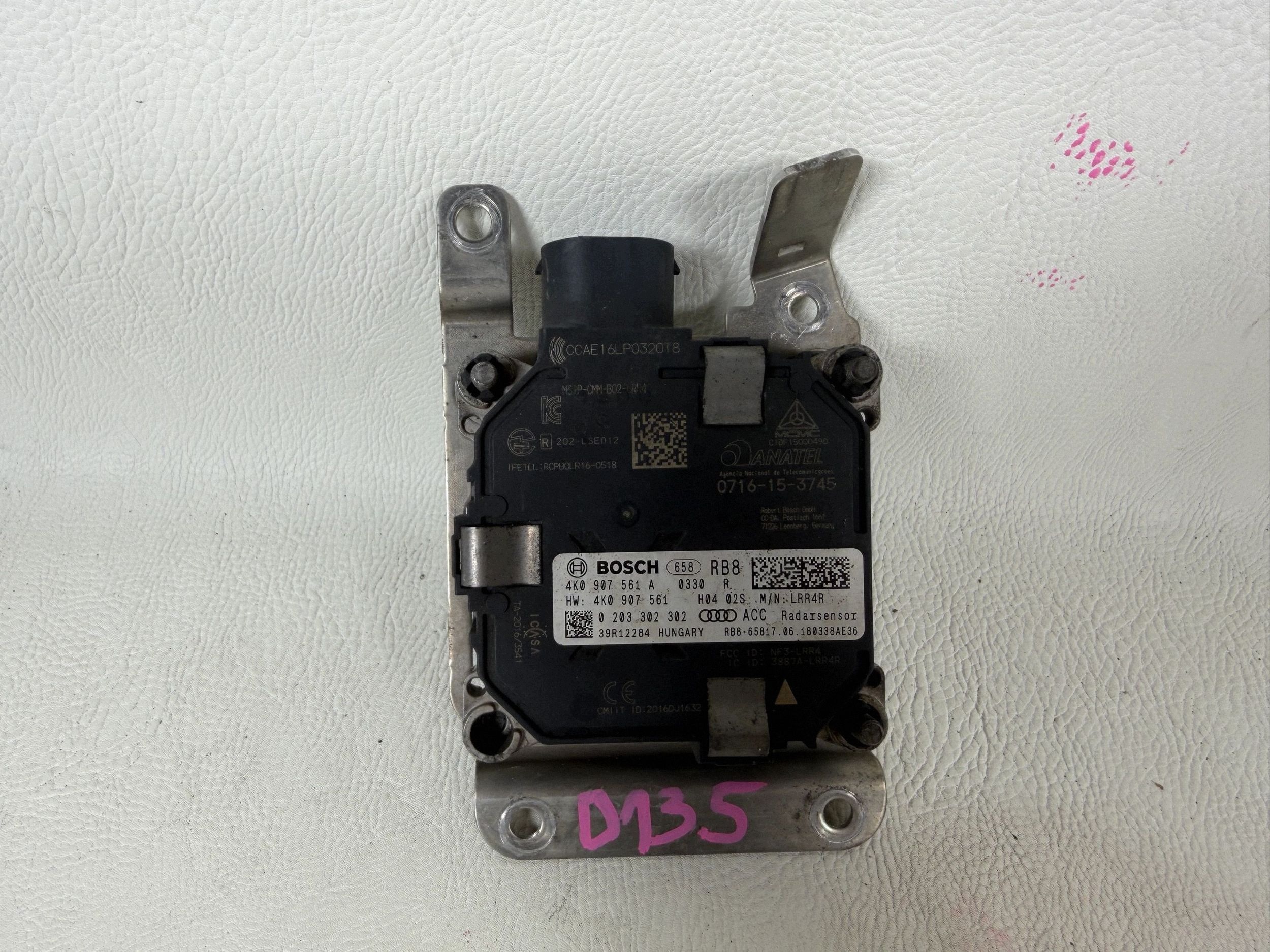 Audi A6 S6 Distronic radar sensor sensor 4K0907561A