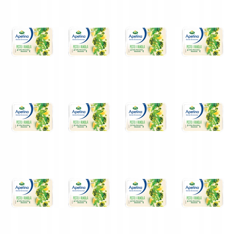 Apetina Krémový sýr Pesto a Rukola 125 g X12