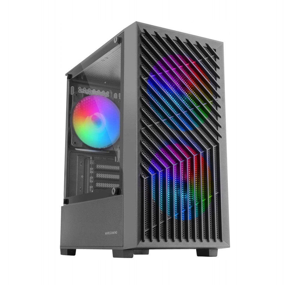 Tacens Mars Mc-vortex 3x120 mm Frgb mATX Počítačová Skříň