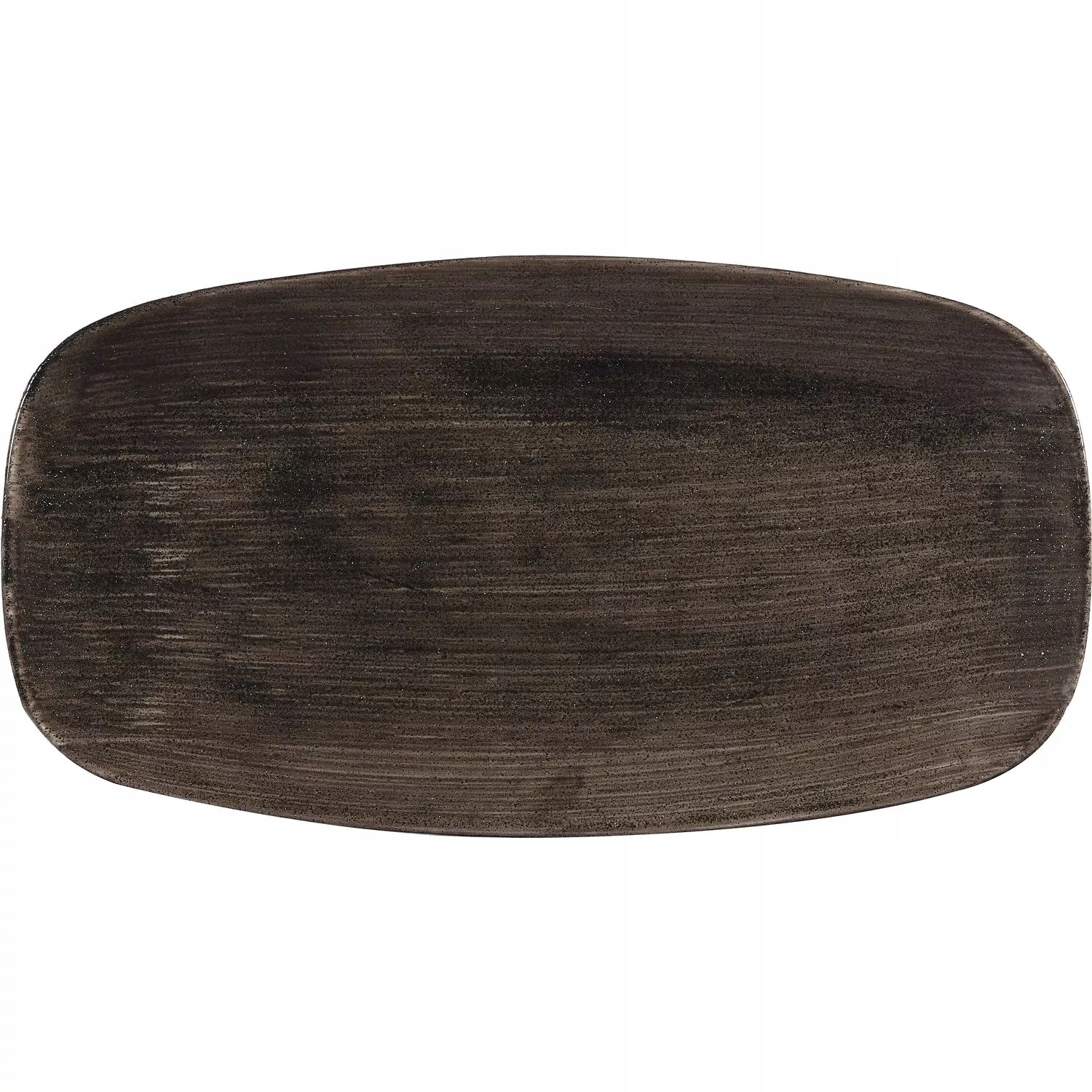 Tanier servírovací Churchill Stonecast Iron Black 35,5x18,9 cm 6 ks