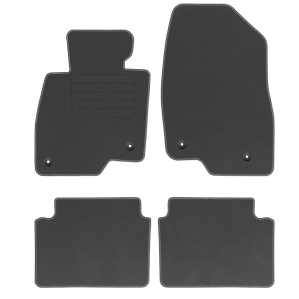 Mazda 6 Gj 2012 Velurové koberce Comfort Grafit