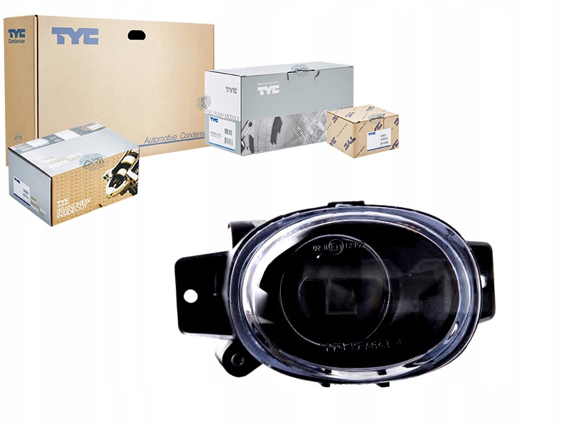 Halogenová Mlhová Lampa Tyc 1 M0941702 A B 29