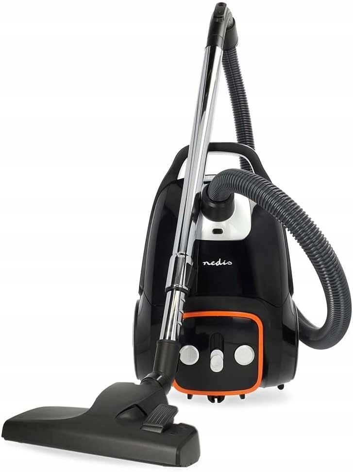 Nedis VCBG250GY Sáčkový Vysavač , 3,0 l, 700 W, tichý, s regulací výkonu