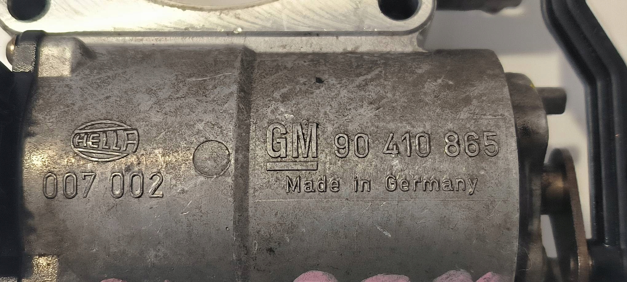 Valvola a farfalla 90410865 2.5 OPEL VECTRA B