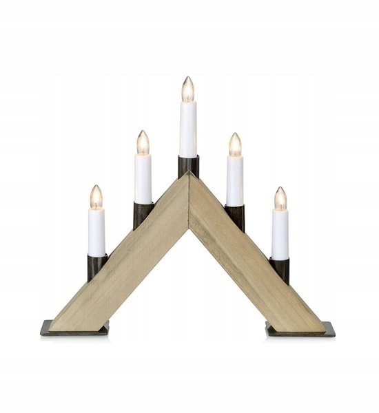 

Ozdoba świecznik adwentowy Stubb 703824 drewno