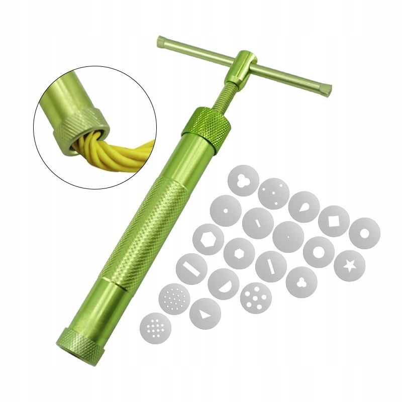 

Dekorator do Lukru Plastycznego Masy Clay Extruder