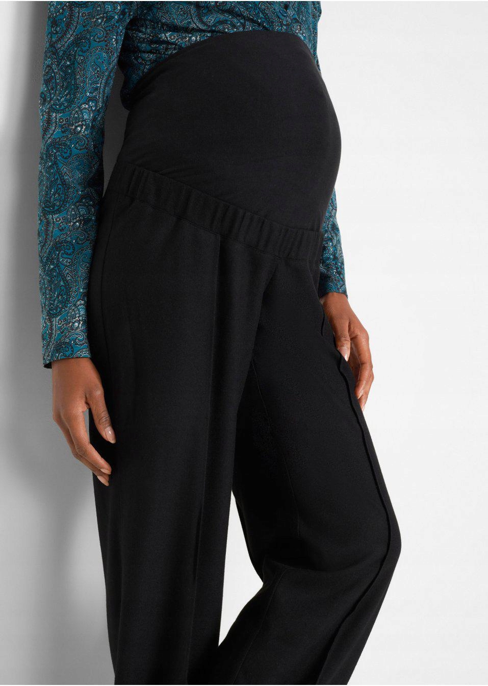 BONPRIX _SM AES CZARNE SPODNIE CIĄŻOWE _/ 42 Rozmiar 42