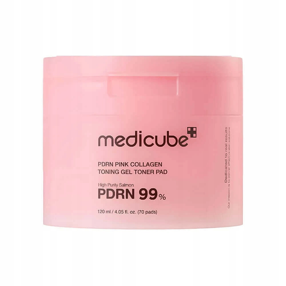 Medicube Pdrn Pink Collagen Toning Gel Toner Pa tonizační polštářky s Pdrn