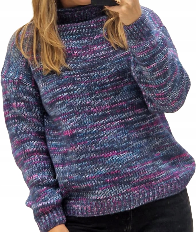 Dámský svetr Svetr Měkký Barvy Dlouhý rukáv vel. 50