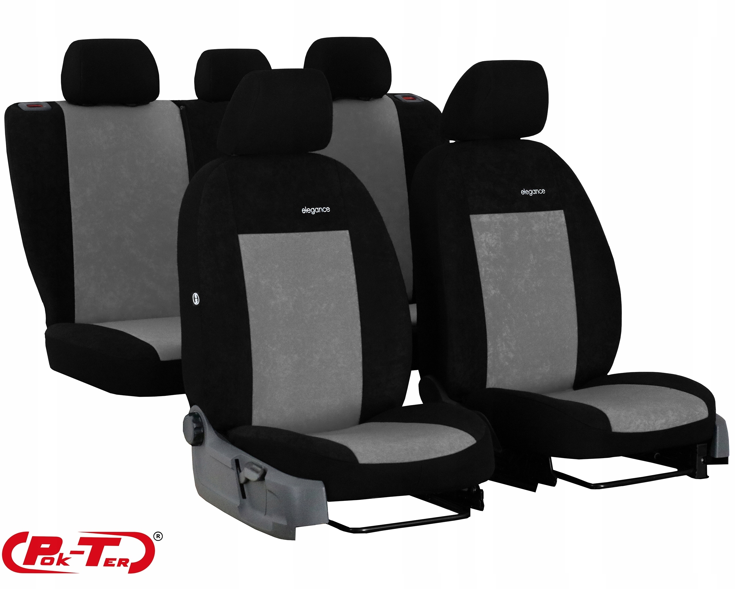 WELUROWE POKROWCE MIAROWE DO JEEP RENEGADE Model Elegance