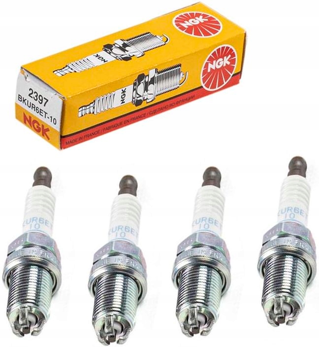 ŚWIECE ZAPŁONOWE NGK BKUR6ET -10 2397 4SZT.