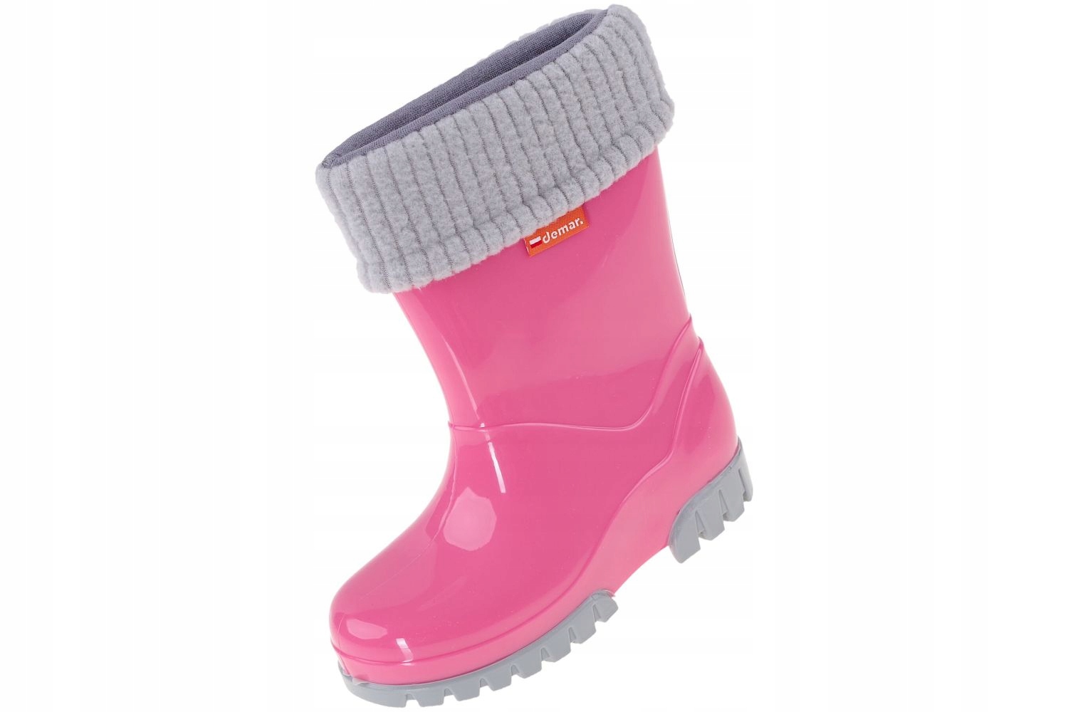 

Kalosze ocieplane gumowce dziewczęce Demar 22/23