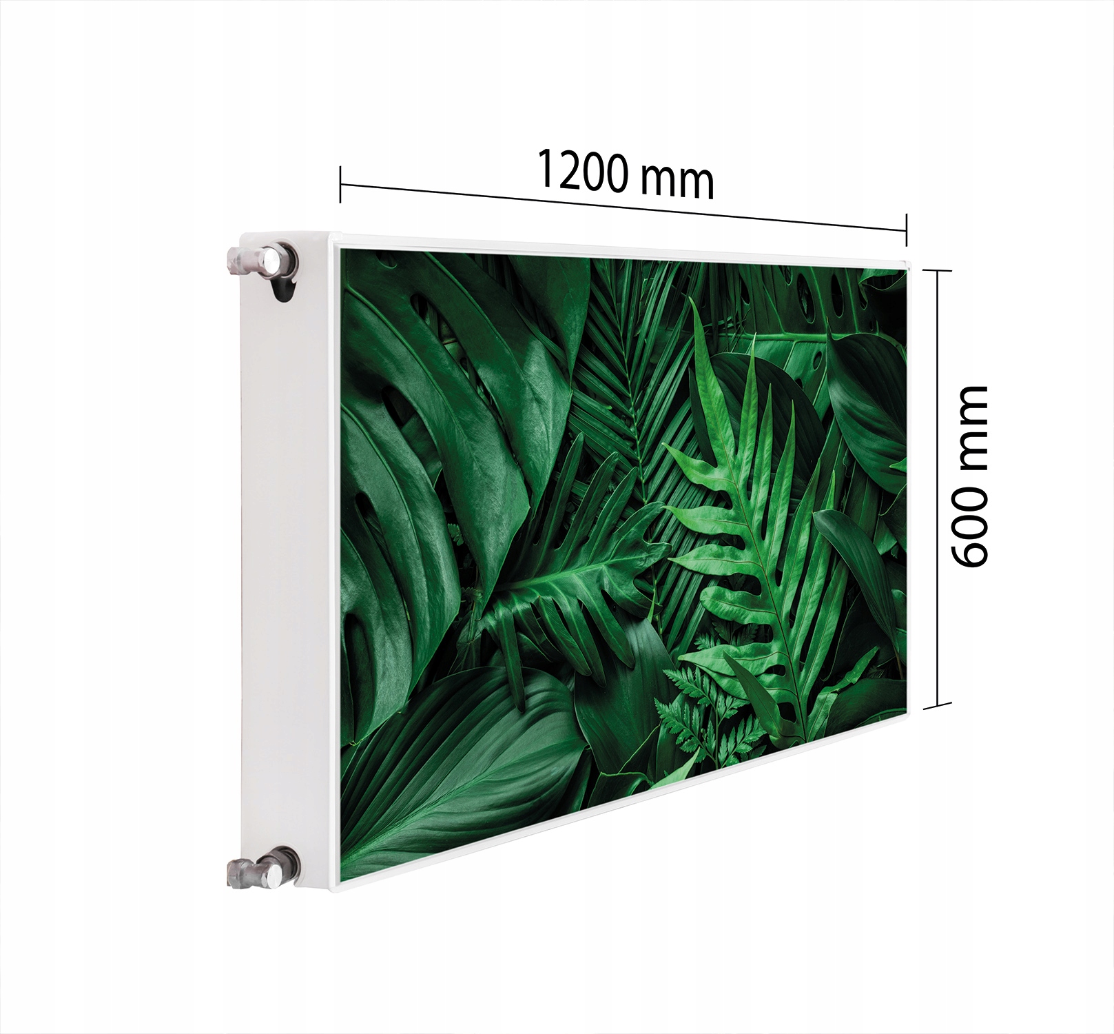 Maskovací Kryt Radiátoru 120x60 Monstera Mata Magnet