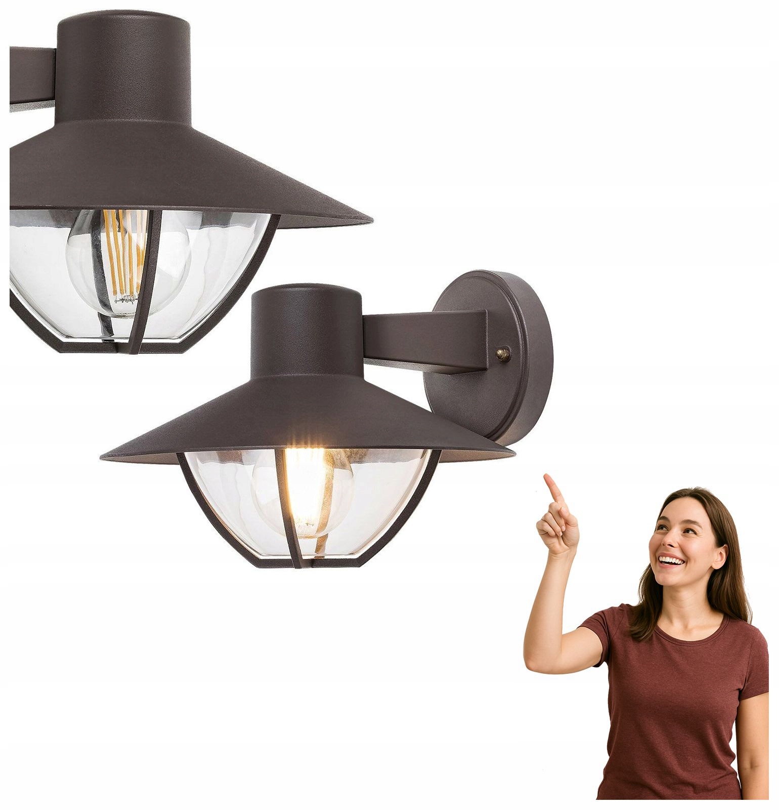 Venkovní nástěnné svítidlo Almada 7884 Rabalux