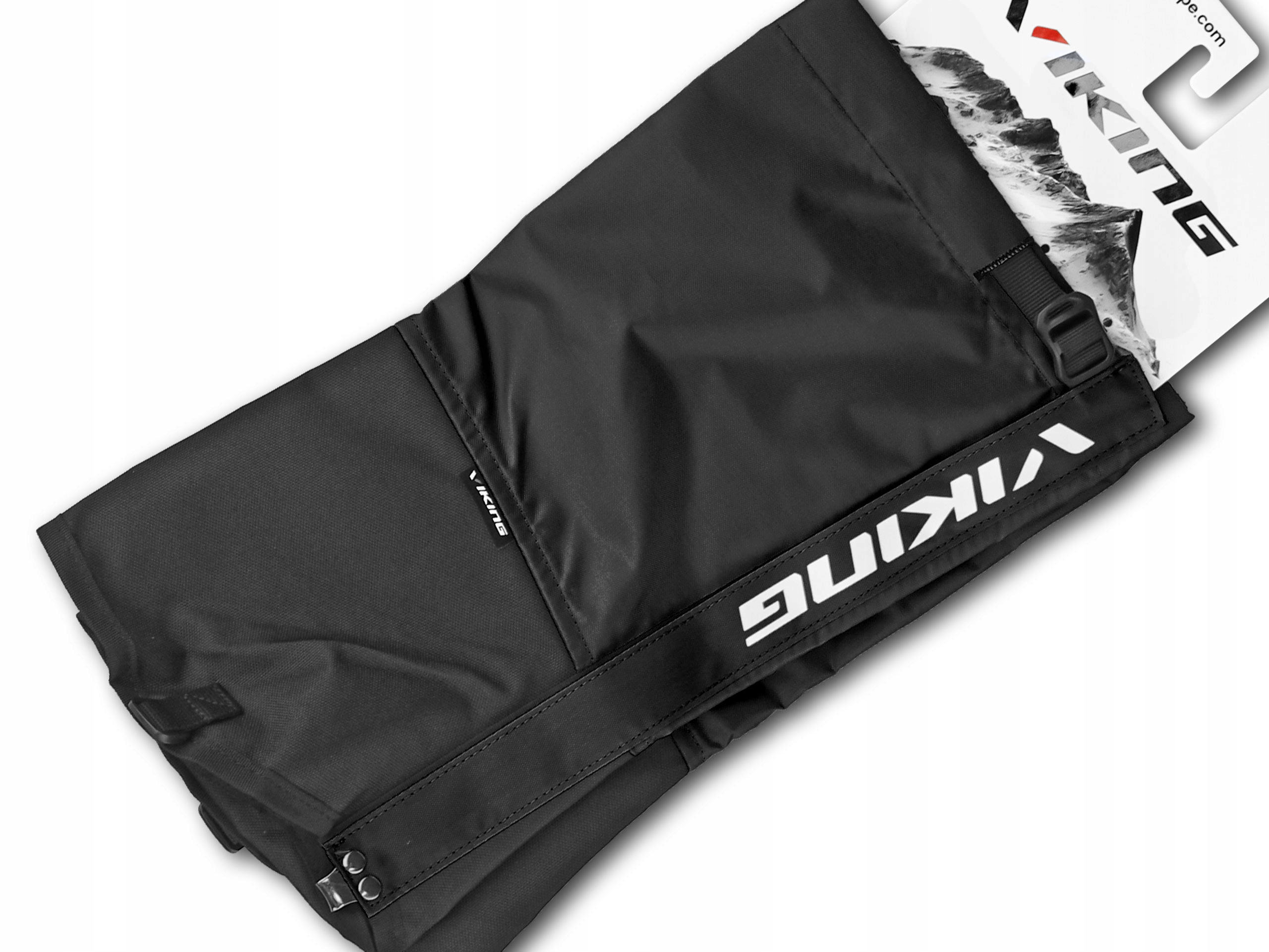 STUPTUTY OCHRANIACZE GAITERSY VIKING KANION WODOODPORNE CZARNE / L Kolekcja Gaiters