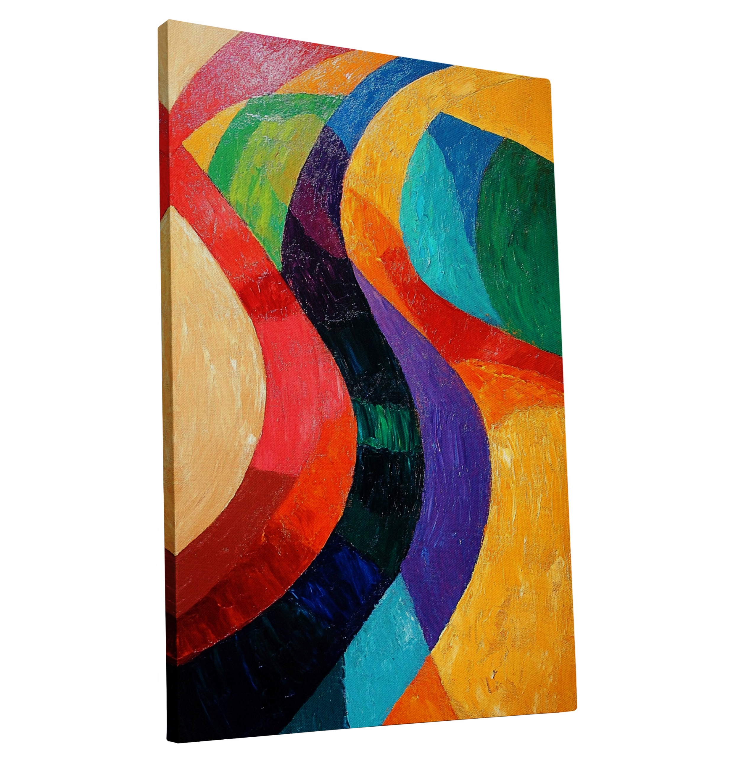 Obraz na plátně Barevný Abstraktní Světlý do domu obývacího pokoje 80x120