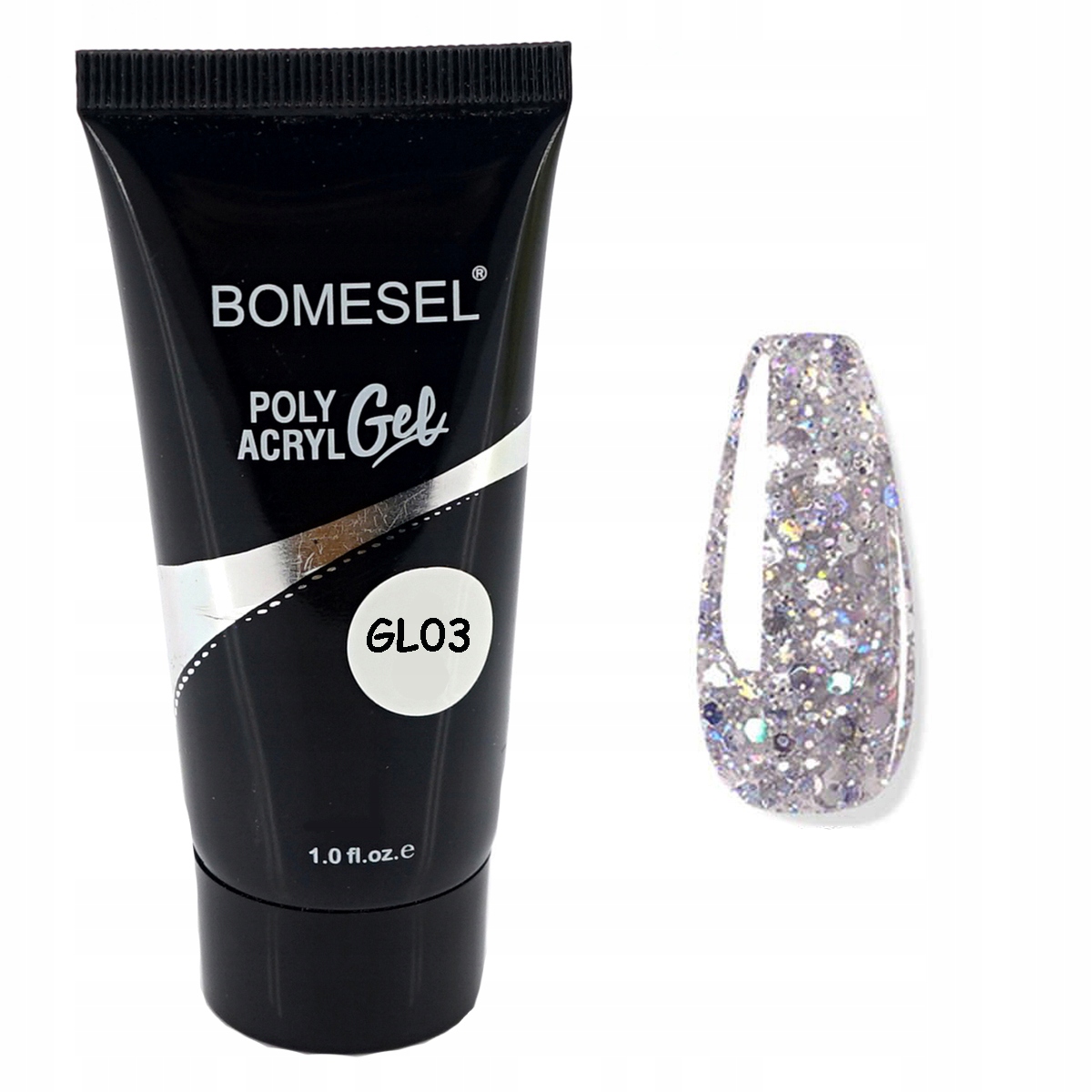 

Akrylożel acrylgel Glitter flexygel drobinki 03