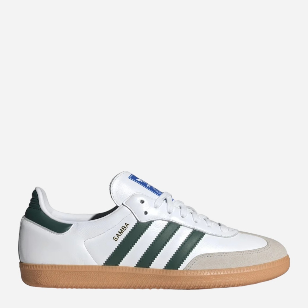 Sneakersy męskie skórzane adidas Originals Samba Og Collegiate IE3437