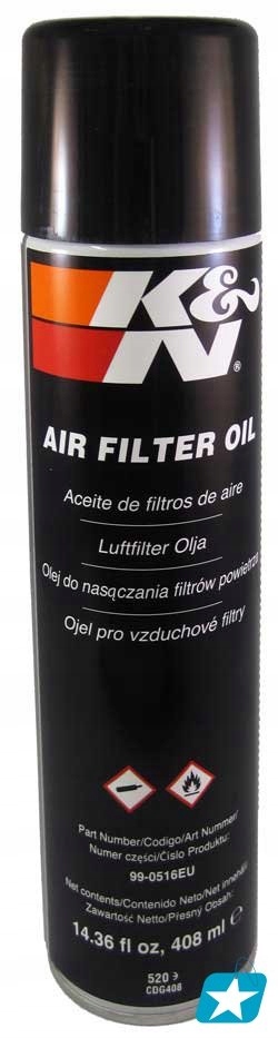 K&N 99-0516EU OLEJ DO NASĄCZANIA FILTRÓW 408ML
