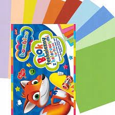 BLOK TECHNICZNY KOLOROWY BAMBINO FORMAT A4