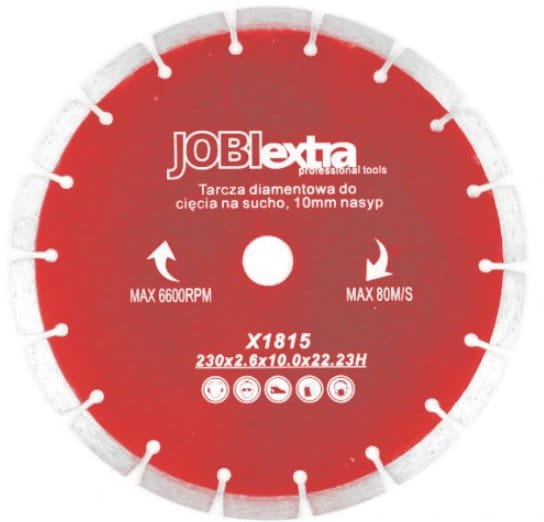 

Jobiextra Tarcza Diamentowa Do C. Na Sucho 230MM