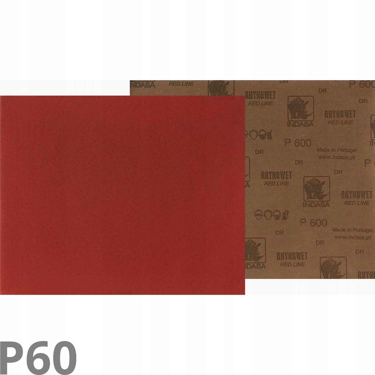 INDASA PAPIER WODNY RED LINE 230x280 P 60