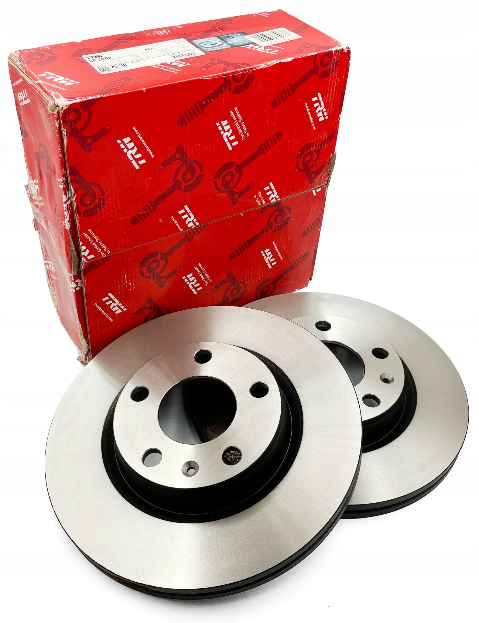 DF2806 - Тормозные диски передние AUDI A4 B5 B6 B7 A8 4D TRW