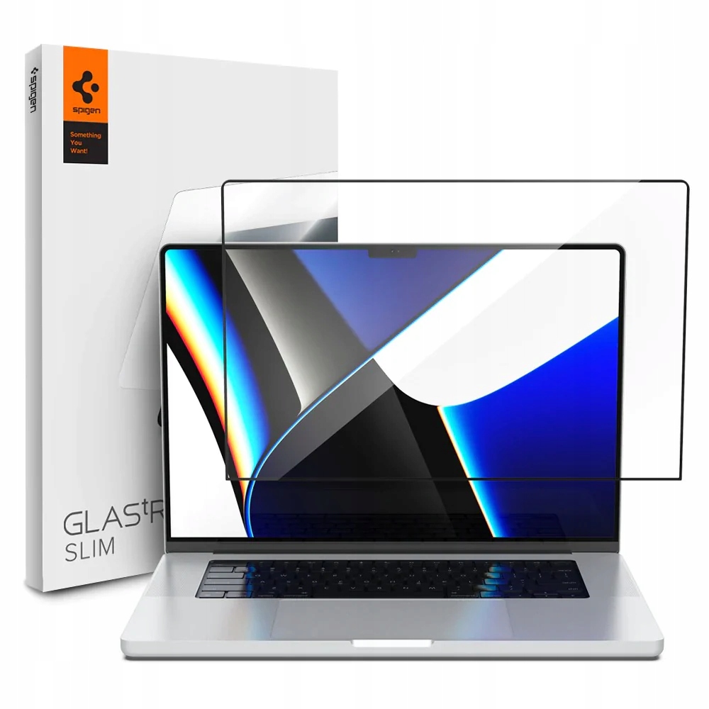 Spigen Glas.tR Slim 1 opakowanie MacBook Pro 14" M3 2023/M2 2023/M1 2021