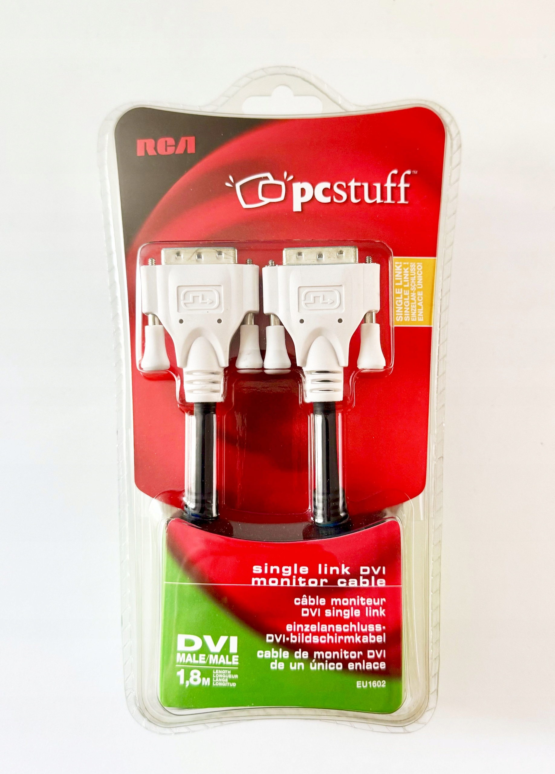 Kabel DVI do monitora DVI-D cyfrowy THOMSON 1,8m